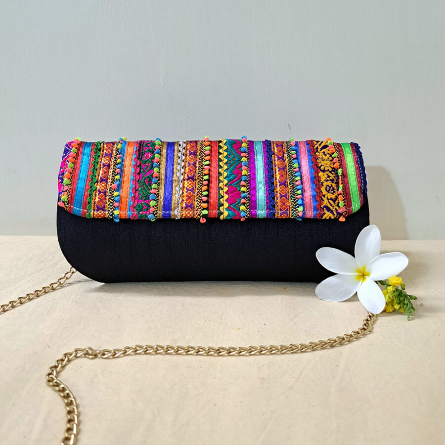 Multicolour, Premium Hand Clutch - Image 2