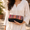 Hari Jari Art Happy Hand Clutch