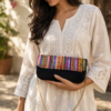 Hari Jari Art Happy Hand Clutch