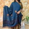 100% Handmade, Rabari Women Embroidered, Bandhani Shawl