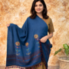 100% Handmade, Rabari Women Embroidered, Bandhani Shawl