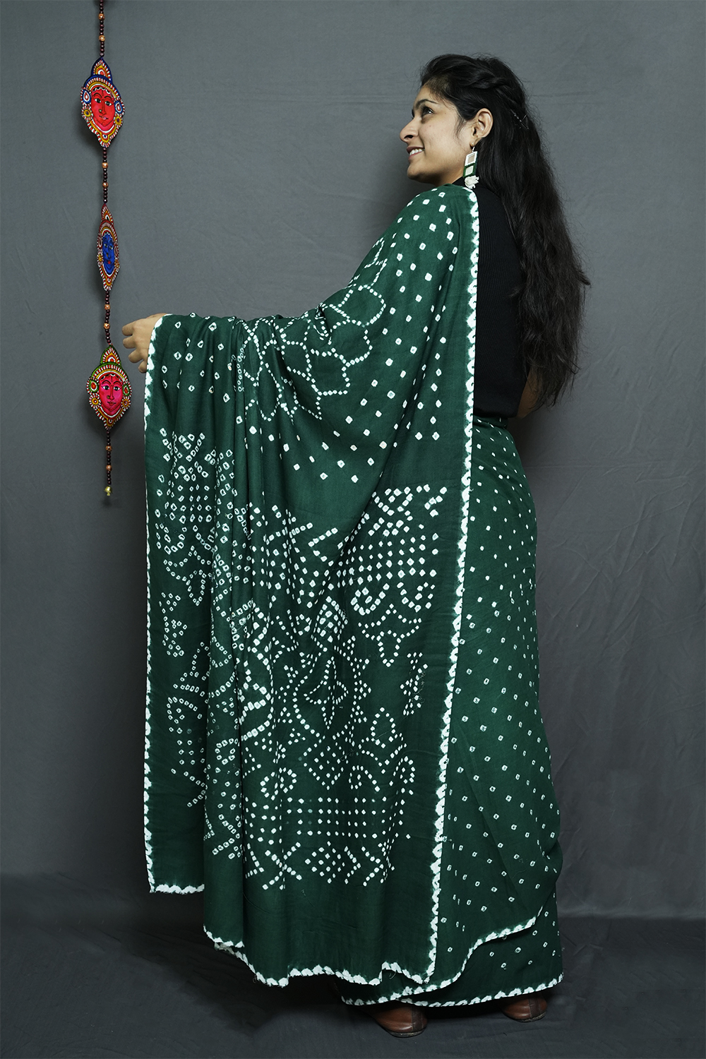Bandhani Saree - Image 4