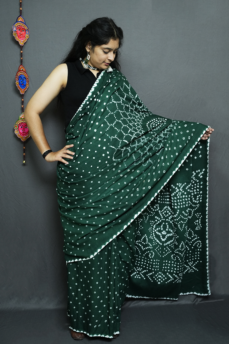 Bandhani Saree - Image 3