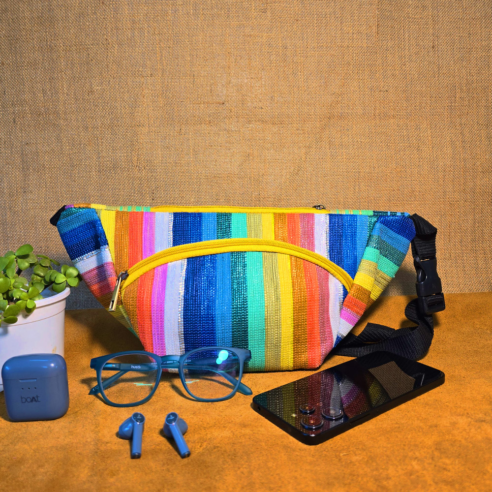 Rajiben - Fanny bag, Crossbody Bag for Money, Passport & Travel