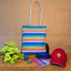 Plastic recycle bags, shoulder bags