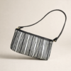 Up-cycled plastic weaving shoulder bag