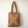 Hari Jari Art Pabi Rectangular Tote Bag