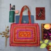 Hari Jari Art Rectangular Large Pabi Bag