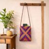 Hari Jari Art Pabi Rectangular Sling Bag