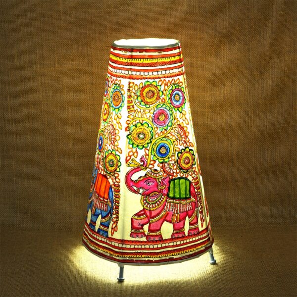 Elephant Leather Lamp