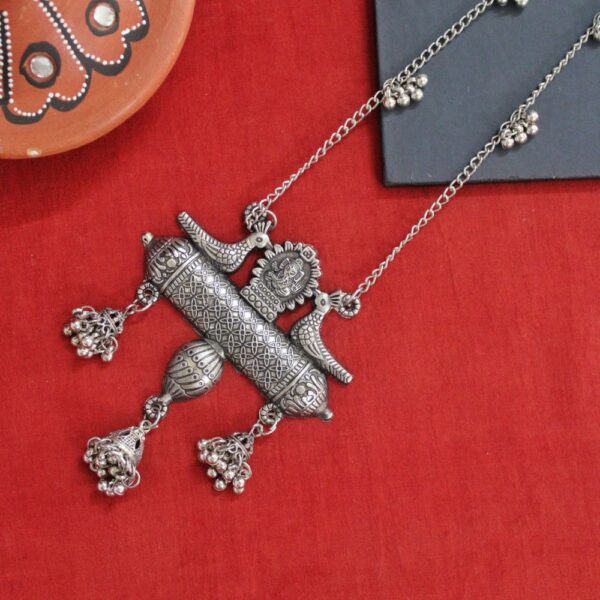 Oxidised German Silver Necklace
