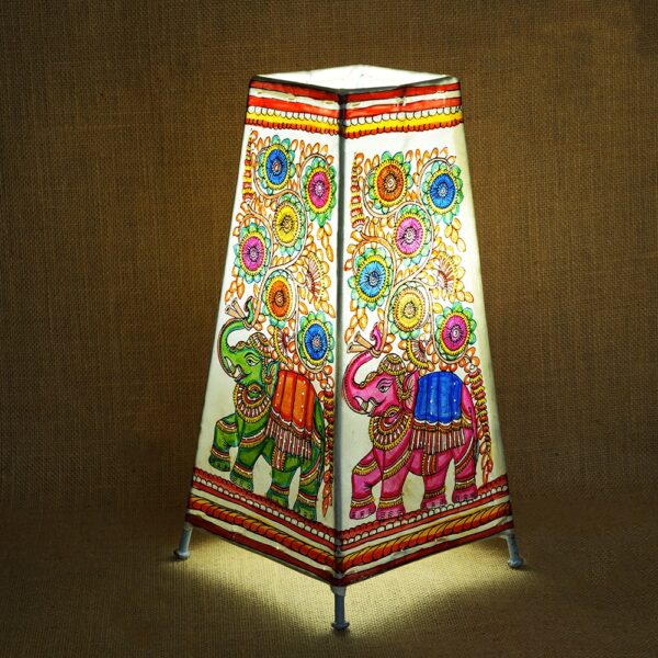 Elephant Leather Lamp