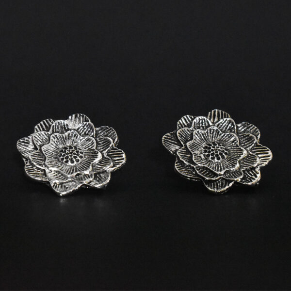 Oxidised German Silver Earrings