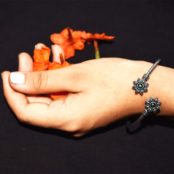 Oxidised German Silver Bracelet