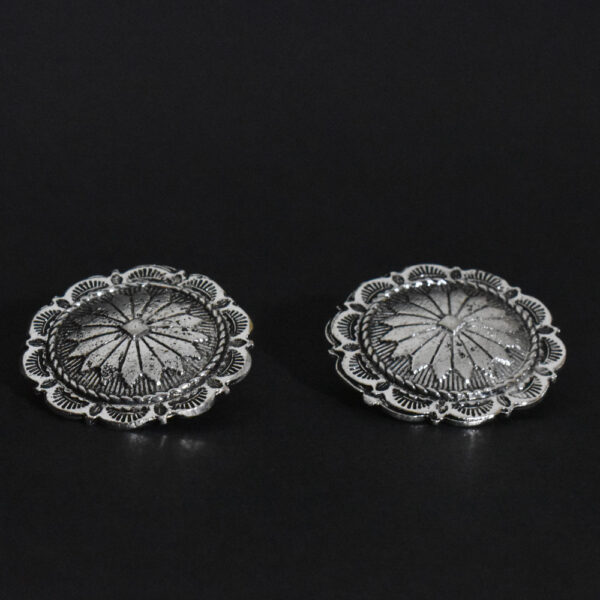 Oxidised German Silver Earrings