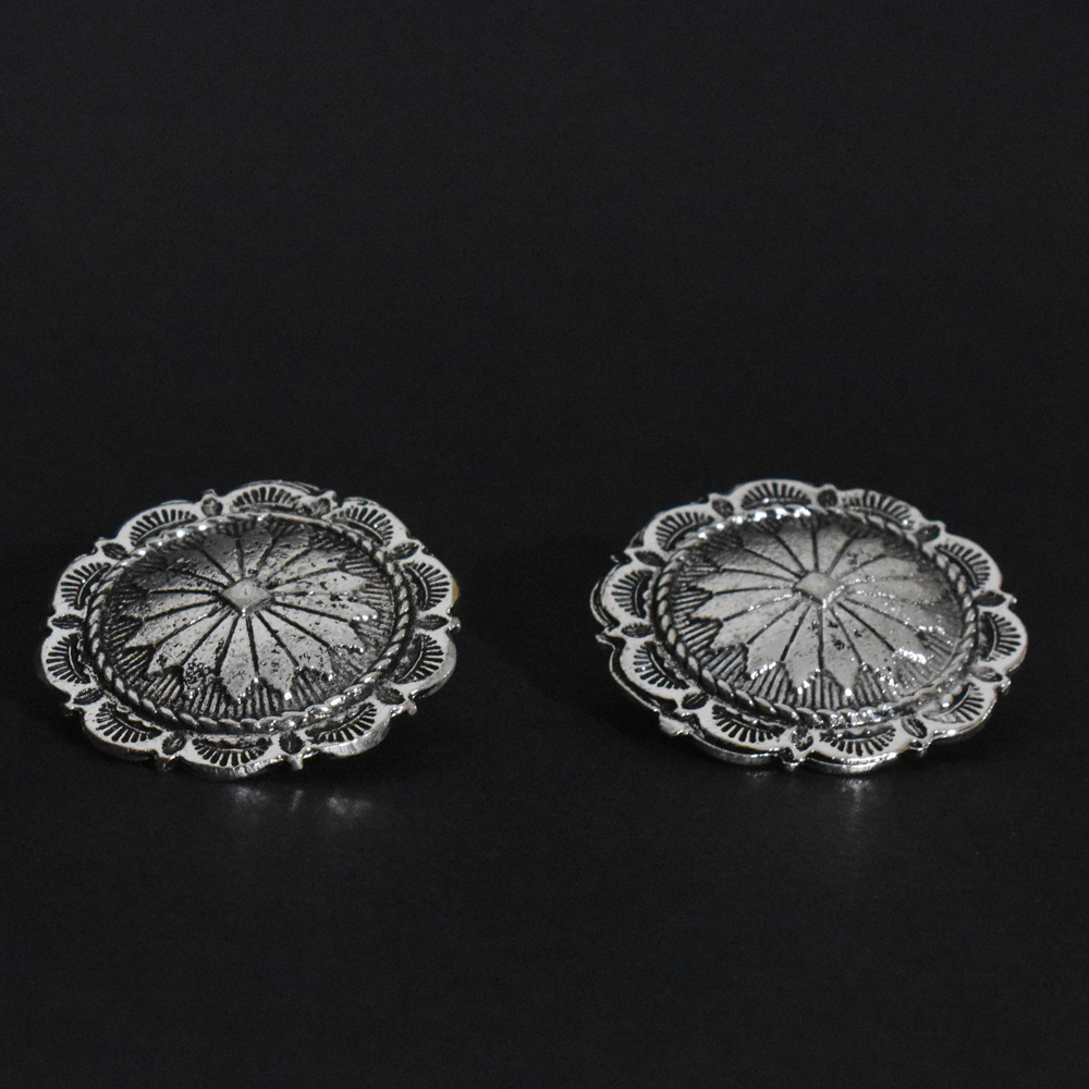 Oxidised German Silver Earrings