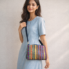 Hari Jari Art Pabi Rectangular Sling Bag