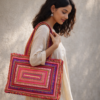 Hari Jari Art Rectangular Large Pabi Bag