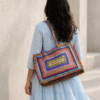 Hari Jari Art Rectangular Large Pabi Bag
