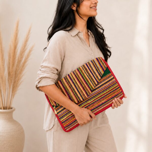 laptop and file cover