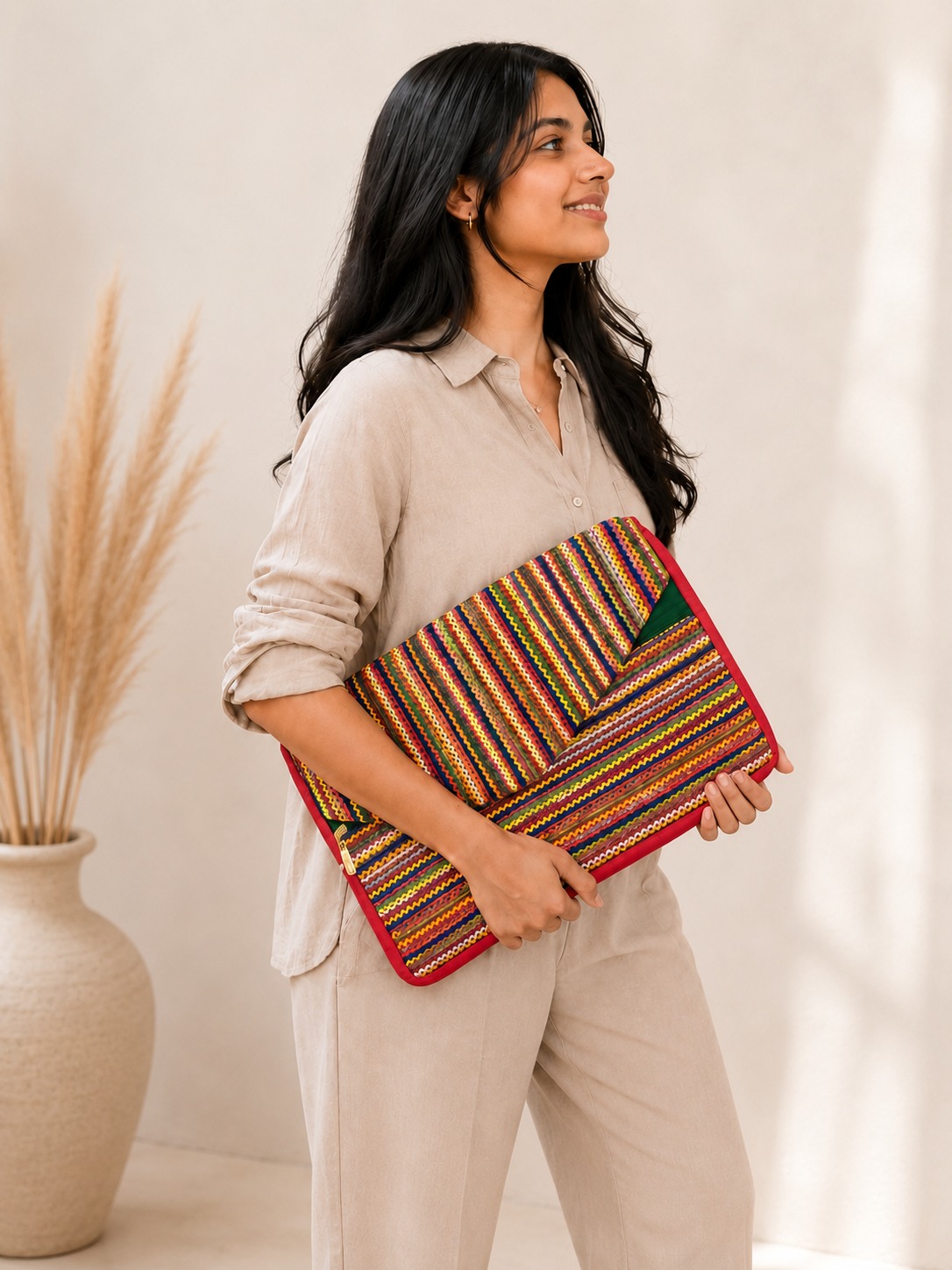 laptop and file cover