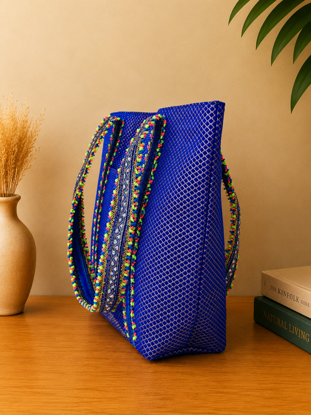 artisan crafted tote bag